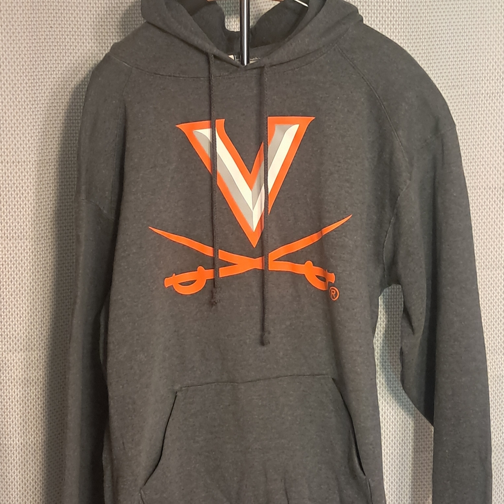 XL Virginia Cavaliers Gray Hoodie